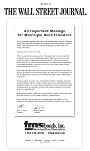 Important Message for Municipal Bond Investors